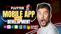develop flutter mobile app, custom android ios app, firebase, api, ui ux design