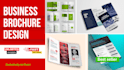 design flyers, bifold, trifold brochures, posters, leaflet editable