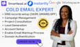 do instantly ai or smartlead cold outreach email warm up with google workspace