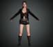 3d character model, fbx file of ue5 metahuman, cc4, memecoin 3d model, 3d avatar