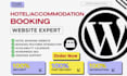 design hotel booking website accommodation rental home apartment airbnb website