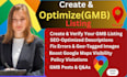create professional gmb profile verification seo optimization better visibility