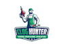 design awesome clog hunter plumbing logo