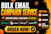 do bulk email blast, email marketing and email marketing campaign