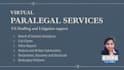 offer you virtual paralegal services