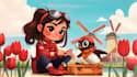 do 90 consistent style and character ai images