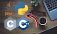 do python, java, c tasks and projects