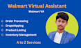 be your walmart and ebay virtual assistant dropshipping VA