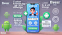 design a stunning user friendly android app UI with a modern interface