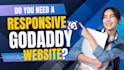 build or develop a professional and responsive godaddy website redesign website