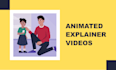 do a cartoon animation and 2d character animation