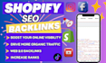 do shopify seo, wix optimization, wordpress and squarespace website promotion