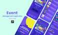 develop ticket booking app, event management app, booking app