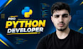 be your python developer for anything you can imagine
