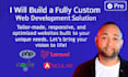 build a fully custom web development solution