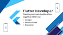 design and develop mobile application on flutter