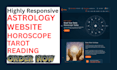 design astrology tarot reading spiritual website horoscope astrology website