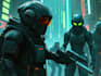 draw sci fi, cyberpunk , mecha, fantasy character design