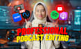edit your video podcast professionally