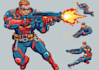 desing you as a superhero cartoon character