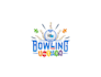 design edgy bowling autism logo