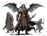 draw d and d character art and dnd character art