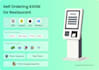 provide self ordering kiosk for restaurants pos qr ordering kds ready