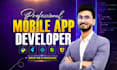 do mobile app development, android and ios app builder as flutter developer