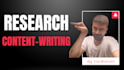 thoroughly research and write content on any topic