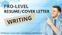 design a professional resume cover letter and linkedin optimization