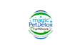 make dynamic iconic logo for magic pet detox with turf shock