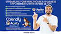 set up healthcare acuity scheduling calendly booking mailchimp workflow