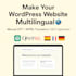 provide wordpress website multilingual services using gpt4 and wpml