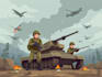 draw military themed illustrations