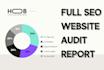 audit your website SEO with keyword research and competitor analysis