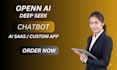 build perfect ai website application, ai app, saas and chatbot with integration