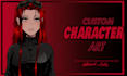 draw your oc in an colorful manga style