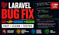 fix laravel bugs, errors, 500 server and backend issues