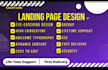 design landing page click funnel