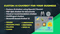 make custom chatbots using  langchain, , ollama, llms, deepseek,