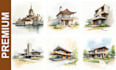 do professional architectural sketch