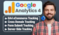 do setup ga4 ecommerce tracking, ga4 server side tracking, conversion tracking