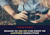 convert images to 300 dpi for print or another resolution