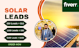 provide you quality solar leads using google maps