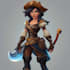 make fantasy or character art for a game art