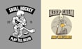 make sport skeleton tennis hockey logo