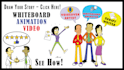 make a whiteboard animation explainer video 40 minutes