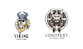 make high resolution viking head logo