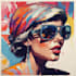 draw a retro pop art roy lichtenstein style