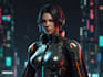 design anime character , cyberpunk character